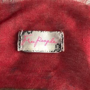 Free People American Flag Scarf